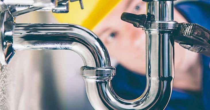 Under-sink plumbing repair