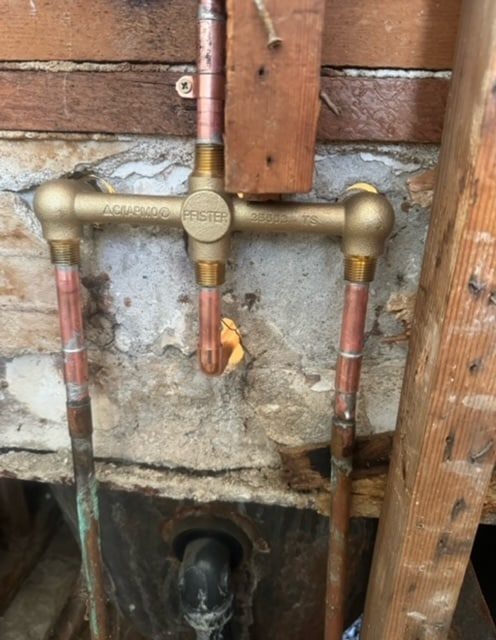 Shower valve replacement